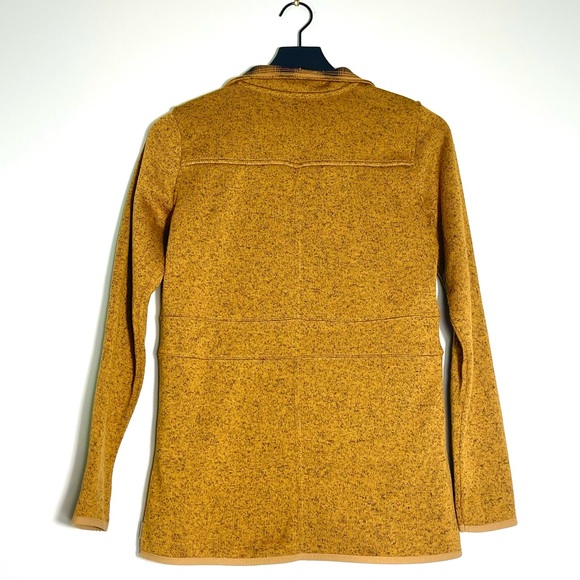 EDDIE BAUER Women's Zip Snap Closure Fleece Jacket Brown/Rust Color Size X-Small - Picture 2 of 9